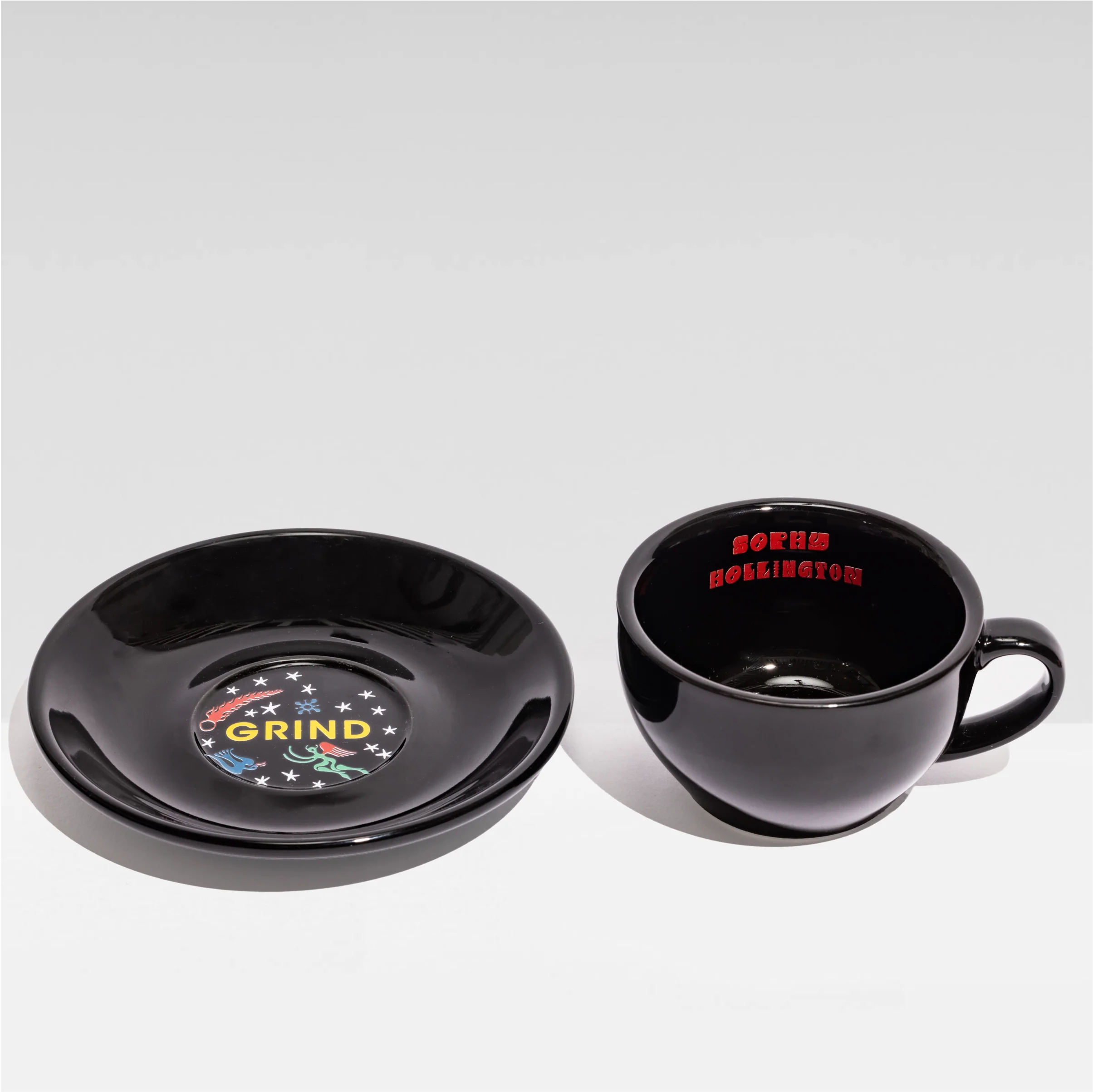 Grind x Sophy Hollington Coffee Cups & Saucers Set - Image 12