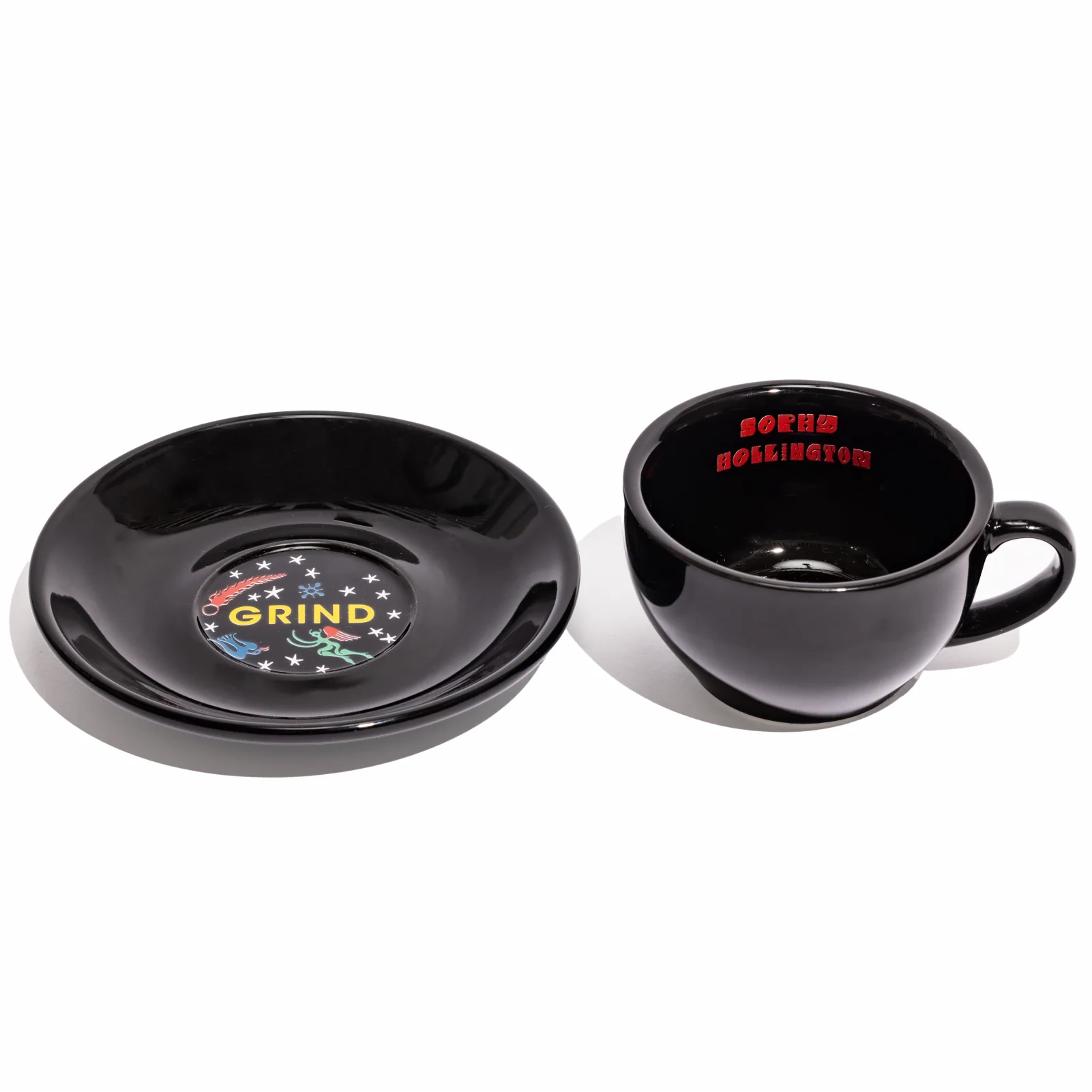 Grind x Sophy Hollington Coffee Cups & Saucers Set - Image 7